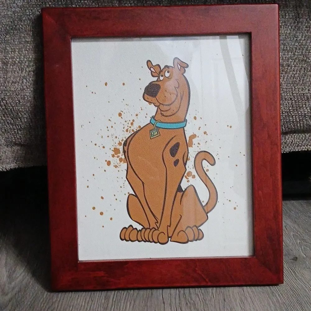 Scooby-Doo Framed Art Set 8x10 New